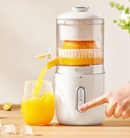 Blender Portabel Multifungsi Mini Elektrik untuk Jus Jeruk, Cold Press, USB Rechargeable, Tahan Air, untuk Luar Ruangan, Hotel, Rumah Tangga