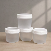 Gobelets à dessert avec couvercles, en PP de qualité alimentaire, bocaux à large ouverture pour tiramisu, mousse, cheesecake, pudding, emballage à emporter pour café