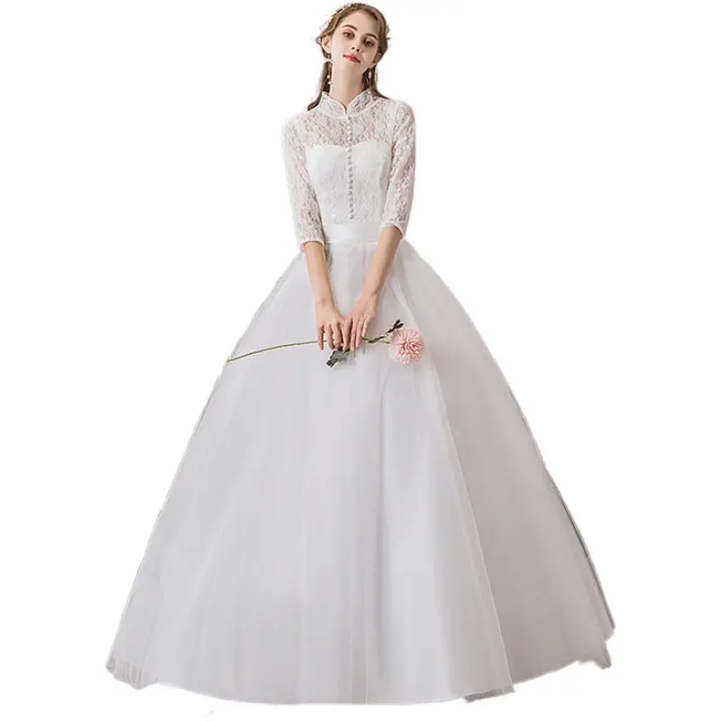 New bridal dress white dress for wedding formal white dress for wedding elegant gown