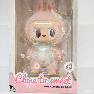Muñeco <span class=keywords><strong>de</strong></span> Peluche <span class=keywords><strong>de</strong></span> Vinilo Oficial <span class=keywords><strong>de</strong></span> Popmart, the Monsters Mokoko Labubu Close to Sweet, 38 cm, Juguetes Grandes Originales - Product Image 2