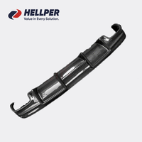Hellper FD Style fibre de carbone lèvre arrière diffuseur arrière pare-chocs pour mercedes-benz CLA W117 C117 2013-2019 Kits de carrosserie