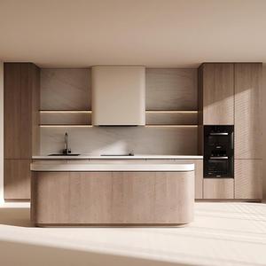 Design Completo di <span class=keywords><strong>Cucina</strong></span> Modulare a Isola, Set di Mobili da <span class=keywords><strong>Cucina</strong></span> in Legno, Meubles Modernes Cuisine - Product Image 2