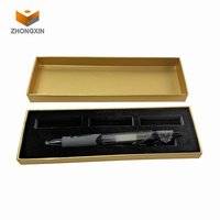 Boîte de stylo vide en carton dur rigide avec logo personnalisé écologique de qualité supérieure avec boîte à stylo en mousse