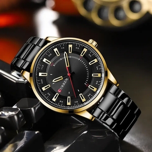 Montre sport pour homme CURREN 8406, montre de luxe pour homme, étanche, bracelet en acier inoxydable, mouvement à quartz, montre-bracelet pour homme - Product Image 3