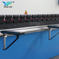 Prensa Plegadora Hidráulica YUFON con Control NC E21, Sincronización por Torsión, para Metal, con Accesorios Completos y Dos Años de Garantía