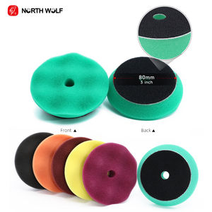 Özel <span class=keywords><strong>3</strong></span> "dalga lehçe köpük ped Set sünger parlatma pedi köpük sünger Buff parlatma pedi - Product Image 2