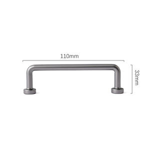 European Luxury Zinc Alloy Modern Golden Customizable GQK Brand Kitchen Cabinet Handles Drawer <b>Knobs</b> <b>Dresser</b> Exterior - Product Image 4