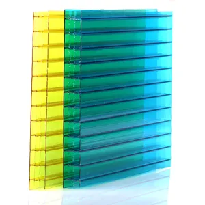 聚碳酸酯塑料四壁pc板卷1000毫米和1250毫米塑料聚碳酸酯板