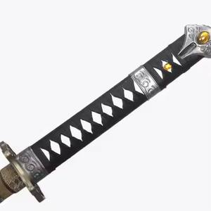 Gran oferta Cos Prop juguetes de dibujos animados cuchillo juego <span class=keywords><strong>Ninja</strong></span> Gaiden Cosplay colección Metal madera Prop Jaquio espadas de acción - Product Image 5