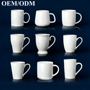 Wholesale OEM <strong>Small</strong> or Large Blank White Porcelain Cup Custom Logo Tazones Printed Design Assorted Ceramic Coffee <strong>Mug</strong> - Product Image 1