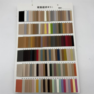 Microvezel Suède Stof 0,8 mm Microvezel Leer voor Schoenen Handtassen Duurzaam Synthetisch Suède Materiaal - Product Image 2