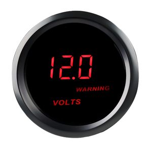 DC12V 2 Inch 52mm <strong>Blue</strong> Digital LED Voltage <strong>Gauge</strong> Kit with Piston for Marine Cars &amp; Trucks Automotive Use - Product Image 1