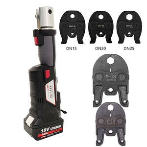 <span class=keywords><strong>Pince</strong></span> à <span class=keywords><strong>sertir</strong></span> hydraulique rechargeable PZ-1525 pour tuyaux gaz/eau/<span class=keywords><strong>PVC</strong></span>, type TH U M - Product Image 1