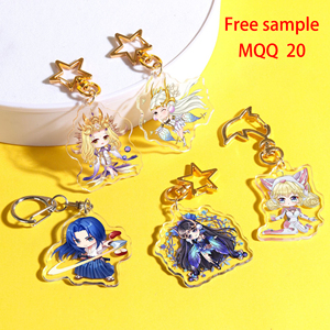 Quà Tặng Khuyến Mại Acrylic Keychain Biểu Tượng Tùy Chỉnh Hai Mặt In Ấn Đặc Biệt Hình Trong Suốt Acrylic Charms - Product Image 2