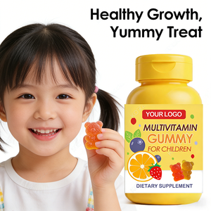 OEM y ODM Personalizados |   Gomitas Multivitamínicas para Niños con Certificación COA, Ositos de Goma y Gomitas Vitamínicas |   Apoya la Salud Ocular y una Dieta Equilibrada - Product Image 1