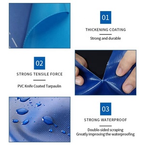 Tablier industriel en PVC anti-huile 450-600 GSM, imperméable et résistant aux acides <span class=keywords><strong>pour</strong></span> abattoirs et produits de la mer, taille personnalisée - Product Image 5