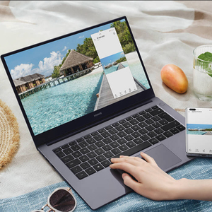 แล็ปท็อปทรงพลัง Honor MagicBook X14 2024 โปรเซสเซอร์ AMD R5-7640HS แรม 16GB ความจุ 512GB หน้าจอ 14 นิ้ว คอมพิวเตอร์ธุรกิจและส่วนบุคคล 2-in-1 พร้อมระบบสแกนลายนิ้วมือ - Product Image 3