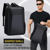 Sac à dos de voyage pour homme, sac à dos d'affaires personnalisé en EVA rigide, sac à dos de collège, sac à dos imperméable, sac à dos pour ordinateur portable