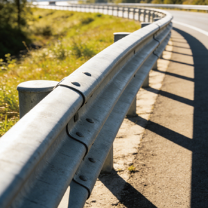 Fabricación de Barandillas de Vigas en W Personalizadas, Galvanizadas de 120μm |   Ingeniería Climática del Desierto |   Fábrica China Directa para Proyectos en Egipto - Product Image 5