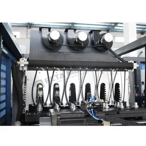 Máquina de moldeo por soplado y estiramiento de preformas de PET de 100ml-2L para botellas de agua