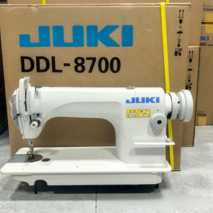 <span class=keywords><strong>Machine</strong></span> à <span class=keywords><strong>coudre</strong></span> industrielle et domestique JUKI 8700 japonaise à grande vitesse, à aiguille simple, plate et robuste - Product Image 2
