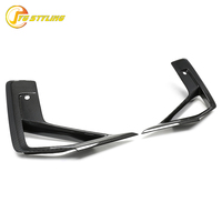 Garniture de conduit d'air avant en fibre de carbone sèche F97 F98, 5 pièces, pour BMW X3M F97 X4M F98 2022+, séparateur de pare-chocs, prise d'air en carbone véritable