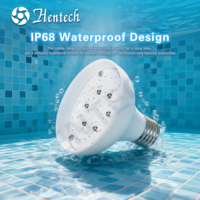 Ampoule LED RGB 4W E27 pour piscine, petite taille, étanche, AC 12V, antichoc, remplacement Pentair