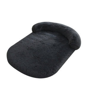 Coussin pour chien en fausse fourrure, ovale, grande taille, chaud et confortable, pour l'hiver, le printemps et l'automne - Product Image 4