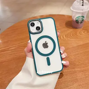Lichicase Multi Color Magnetic Charging Phone Case For Apple IPhone X Shock Absorption Mobile Cover