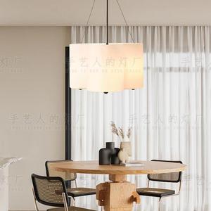 Lampe suspendue minimaliste moderne, lumière chaude Led ronde de 43cm, pour Restaurant, salon de thé, comptoir de bar, Style design - Product Image 3