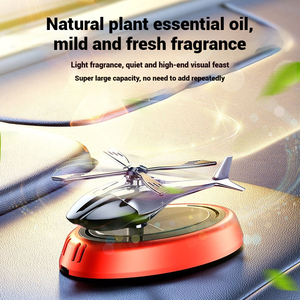 Diffuseur d'air solaire rotatif pour voiture, vente chaude, aromathérapie, accessoire intérieur de voiture, design hélice pour parfum et odeur - Product Image 3
