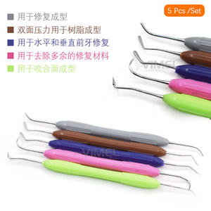 Aesthetic Restoration Kit Double-Ended Trimmer Scalpel Chisel-Dental Resin Filling <b>Oral</b> <b>Therapy</b> <b>Equipment</b> <b>Accessories</b> - Product Image 3