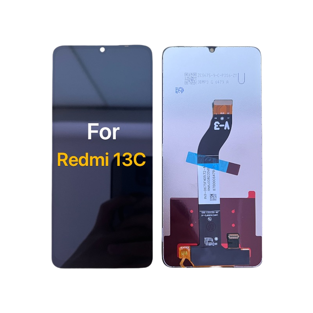 Factory Price OEM LCD Replacement Screen for Redmi 13C 13R Poco C65 Mobile Phone with 1 Year Warranty-Wholesale