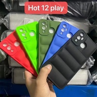 Usine En Gros Pas Cher Coton Veste Shell TPU Téléphone Cas Couverture Arrière Pour Tecno SPARK GO 2022 Itel Infinix hot 20 20s play 12