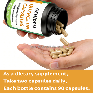 Капсулы с кверцетином, рутином, бромелайном и куркумином, 90 штук, OEM/ODM, растительная добавка для взрослых - Product Image 5