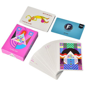 Naipes Personalizados con Diseño de Ciclista, Naipes de Póker con Índice Estándar, Naipes Premium Rojos y Azules, <span class=keywords><strong>2</strong></span> Naipes Rojos - Product Image 4