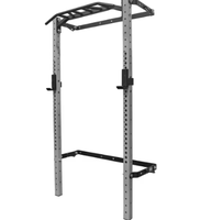 Rack mural pliable pour la musculation, rack à squats mural pliable avec logo personnalisable