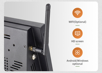 T100 8 pouces Nouveau Scanner de Code QR 1D/2D pour Vérification des Prix Écran Tactile Tout-en-Un pour Magasin de Détail Ordinateur de Supermarché Vérificateur de Prix Moniteur