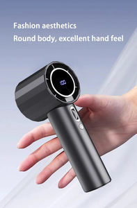 Mini ventilador Turbo portátil de mano con lectura de pantalla un regalo <span class=keywords><strong>para</strong></span> niños <span class=keywords><strong>novia</strong></span> ventilador recargable USB uso al aire libre - Product Image 5