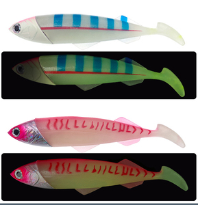 Jig Heads <strong>Soft</strong> <strong>Fishing</strong> Lure Good <strong>Plastic</strong> <strong>Fishing</strong> <strong>Molds</strong> Bulk <strong>Soft</strong> Lure 26cm/33cm Rubber Mackerel <strong>Soft</strong> PVC - Product Image 1