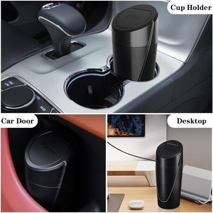 Cubo de Basura para Auto con Tapa, Multifuncional, Mini, Compacto, Caja de Almacenamiento de Doble Uso para Hogar y Auto - Product Image 3