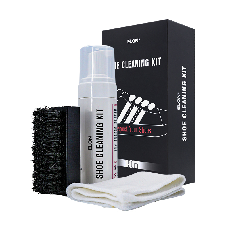 Travel Portable Shoe Cleaner Kit Natural