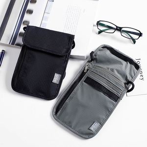 Bolsa de Viaje Antirrobo de Nailon a la Moda, Bolsa Impermeable para Guardar Documentos, Llaves del Coche, Teléfono Móvil, Protección Contra la Radiación y Señales Electromagnéticas - Product Image 2