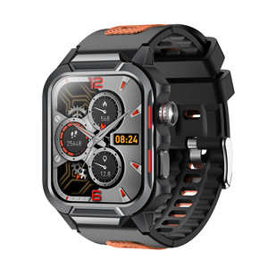 Montre connectée de sport en plein air GTS9, étanche, moniteur de fréquence cardiaque réel, longue durée de vie de la batterie, suivi de la santé, bracelet de fitness - Product Image 5