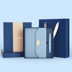 Set de Regalo de Cuaderno Recargable de Cuero de Lujo con Logotipo Personalizado, Agenda de Oficina A5 2024, Nueva Llegada, Diario con Anillas, Planificador - Product Image 2