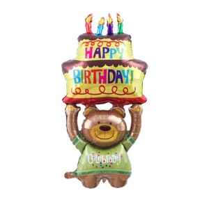 Conjunto de Globos de Cumpleaños de 3 Niveles de Moda en Instagram, Globos de Aluminio Coloridos para Niños, Decoración para Fiestas de Baby Shower - Product Image 5