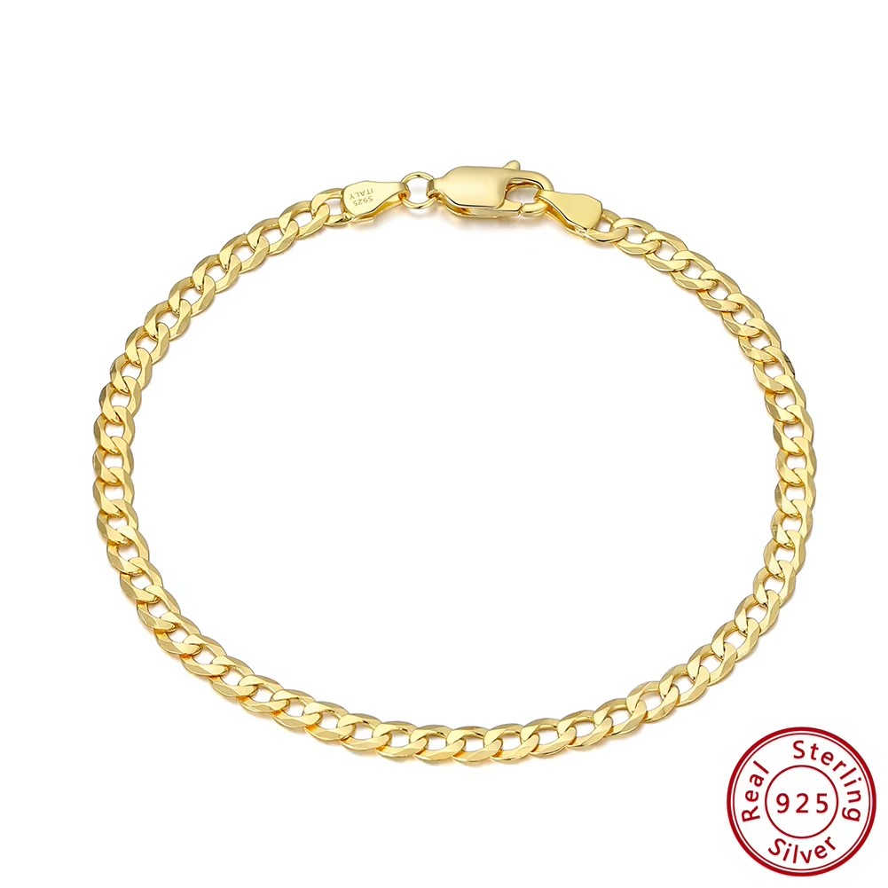 3mm-18K Chapado en Oro