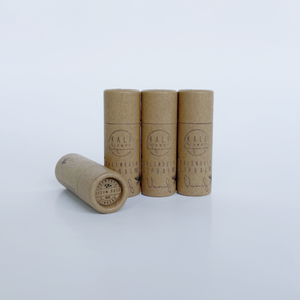 บรรจุภัณฑ์ลิปบาล์มแบบหลอดกระดาษคราฟท์ธรรมชาติ ผลิตด้วยมือ เป็นมิตรต่อสิ่งแวดล้อม ย่อยสลายได้ 100% รีไซเคิลได้ - Product Image 3