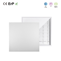 Lampu LED Panel persegi besar baru manik-manik lampu 42 kualitas terjangkau tanpa cahaya berkedip 36W lampu latar tersembunyi 6060 plastik DOB