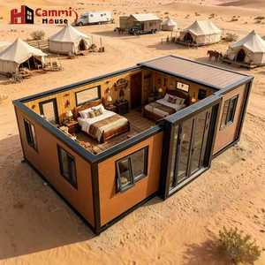 Casa Contenedor Plegable Expandible Cammi House - Diseño Moderno, Ligero, Ecológico y Transpirable, Instalación Rápida, Prefabricada y <span class=keywords><strong>Modular</strong></span> - Product Image 1